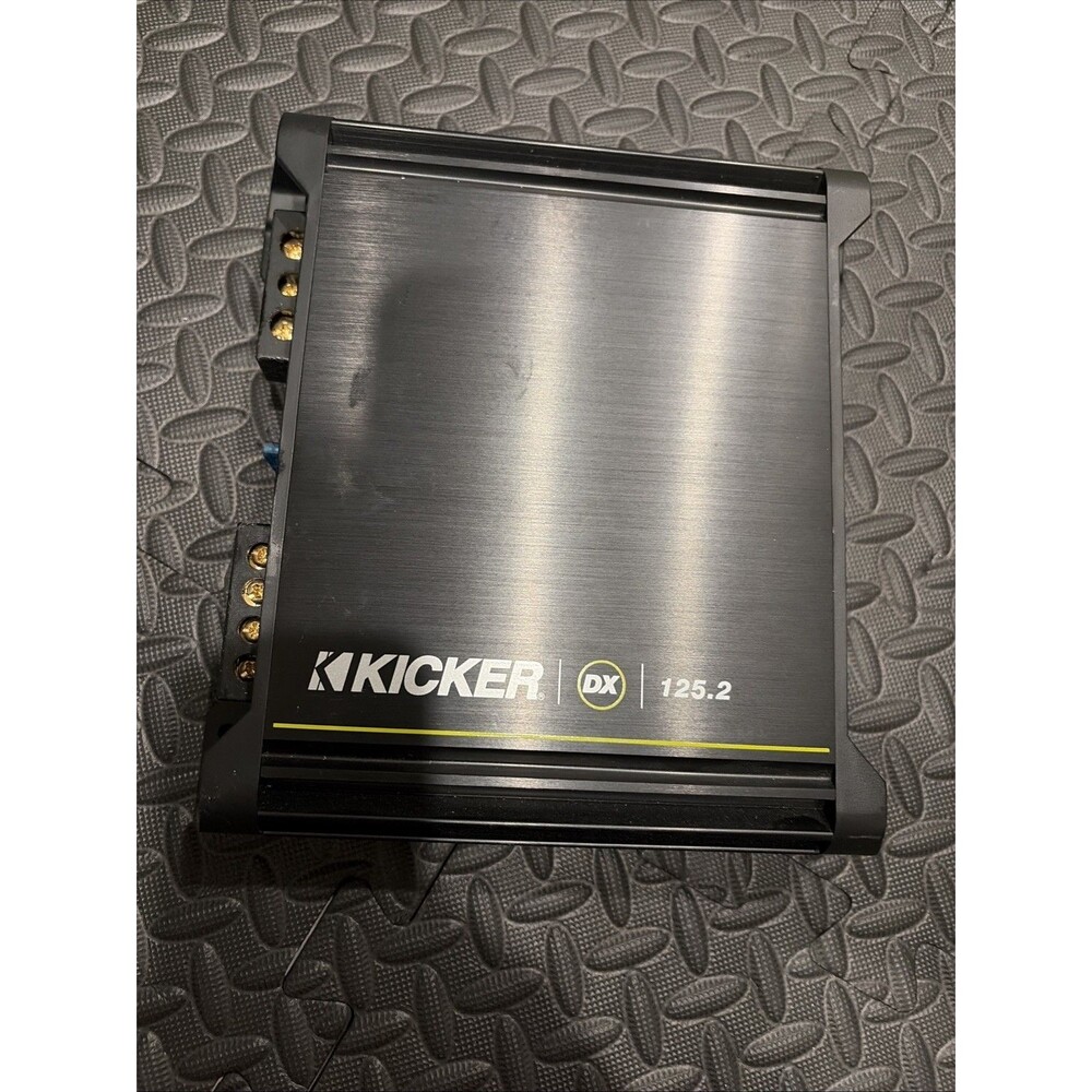 Used Kicker 2-Channel Car Amplifier P/N 11DX1252 DX125.2 model:e13 036169